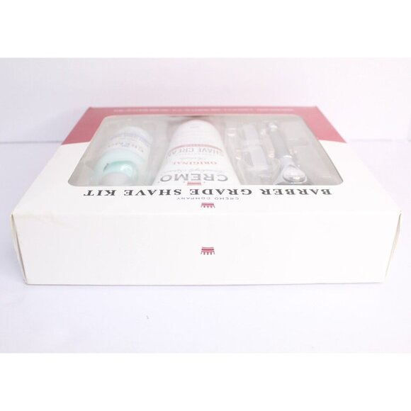 Cremo Barber Grade Shave Kit Razor Shave Cream & Shave Balm Original Formula New - Picture 8 of 9